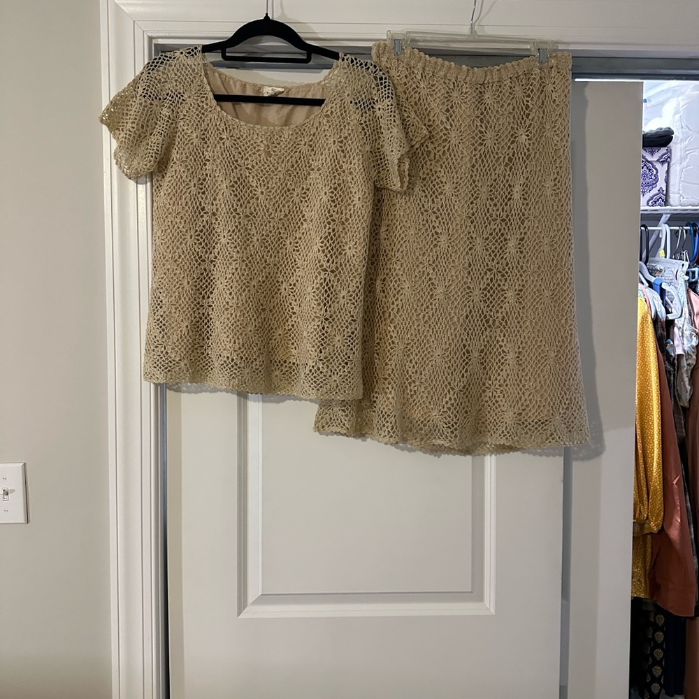 Handmade Top and Skirt Set